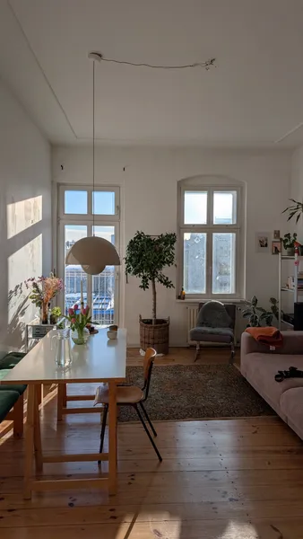2-Zimmer-Wohnung Altbauwohnung zur Untermiete für 1 Jahr — photo 1